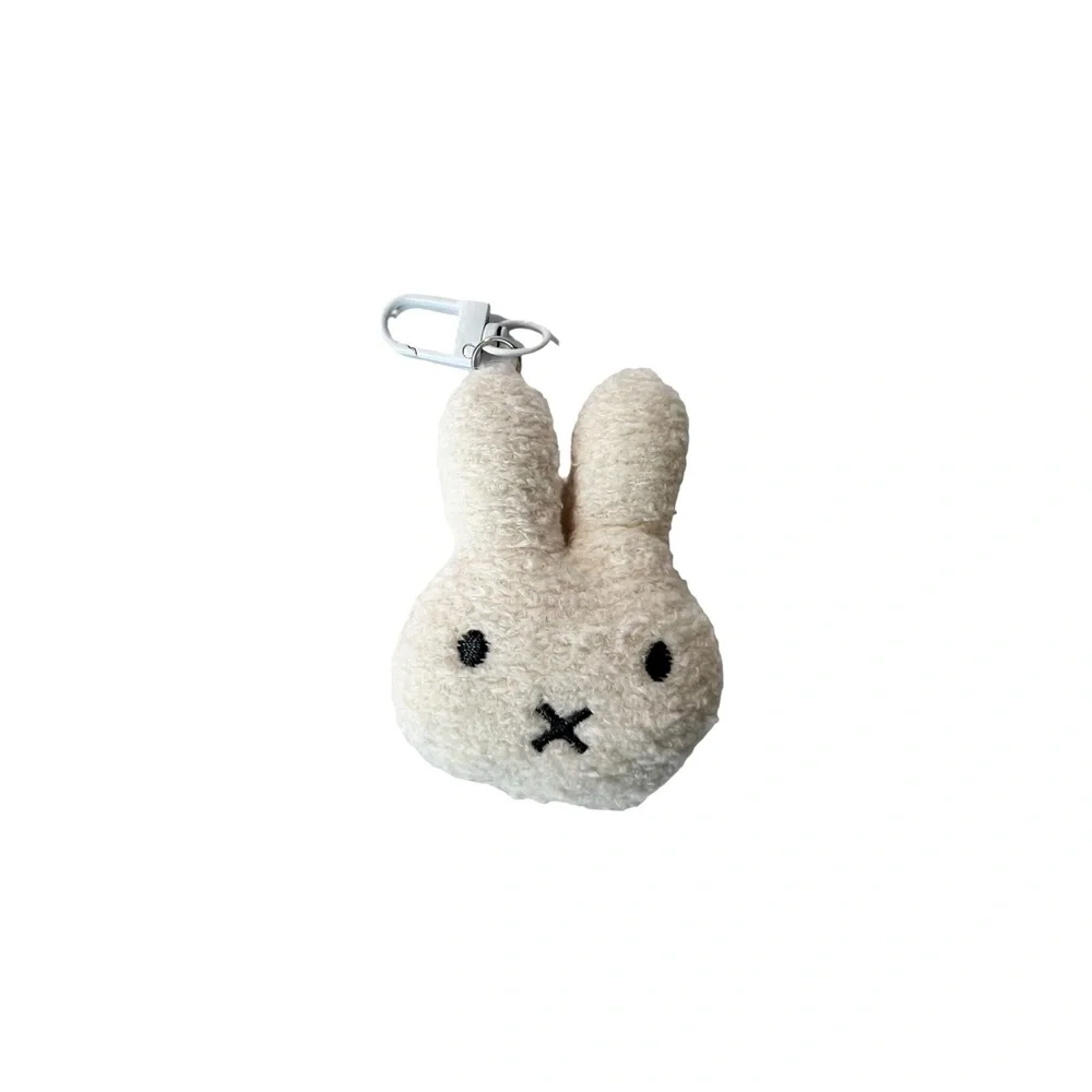Handmade Miffy Bunny Plush Keychain | Bag Charm